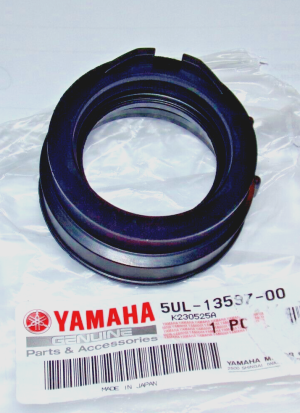 YAMAHA YZ250F, WR250F CARBURETOR TO HEAD RUBBER INTAKE BOOT, FLANGE 5UL-13597-00-00