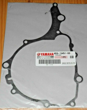 YAMAHA RAPTOR 250, XT250 ENGINE MAGNETO, STATOR COVER GASKET 4D3-15451-00-00
