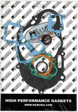 YAMAHA PW80 PW 80 COMPLETE ENGINE GASKET KIT  83-06, HEAD BASE, CLUTCH, REED