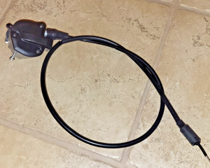 YAMAHA YFZ450R, YFZ450X, THUMB THROTTLE ASSEMBLY WITH CABLE 2009-2026