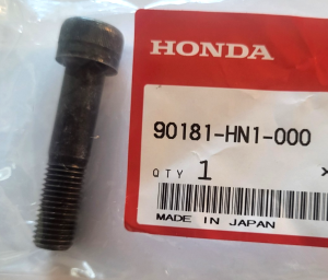HONDA TRX400EX, TRX400X, TRX450R, TRX450ER OEM FOOTPEG BOLT, FOOTREST 99-14 90181-HN1-000