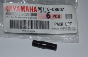 YAMAHA BLASTER 200,WARRIOR, BANSHEE 350 REAR SPROCKET HUB STUD, BOLT 90116-08507