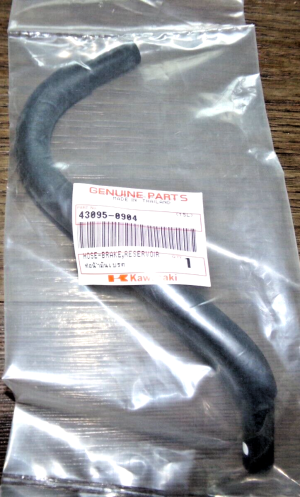 KAWASAKI Z125, Z125 PRO REAR BRAKE MASTER CYLINDER RESERVOIR HOSE 43095-0904
