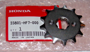HONDA TRX 90, 90EX, 90X FOURTRAX 13 TEETH FRONT COUNTER SHAFT SPROCKET, GEAR