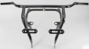 KAWASAKI BRUTE FORCE 650 & 750 FRONT BUMPER BLACK GUARD METAL FRAME 08-23