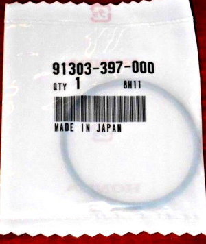 HONDA TRX 400EX, 400X, XR400 NV700 CARBURETOR CARB INTAKE O-RING 91303-397-000