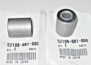 X2 HONDA SWINGARM,REAR ARM PIVOT RUBBER BUSHINGS Z50, XR50, CRF50, XR70, CRF70