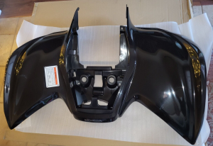 HONDA TRX700XX, TRX 700XX BLACK REAR FENDERS, 80150-HP6-A00ZB, 2008-2009