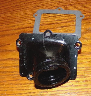 SUZUK LT500 QUAD RACER, QUADZILLA 500 CARBURETOR RUBBER INTAKE REED CAGE BOOT 1987, 13110-43B00,