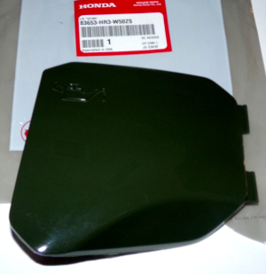 HONDA RANCHER 420 BLACK FOREST GREEN OIL CHECK ACCESS DOOR,COVER 83653-HR3-W50ZS