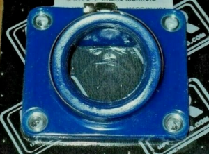 YAMAHA TRI-Z ENGINE REED CAGE INTAKE BOOT, CARBURETOR JOINT,  BLUE 1985-1986
