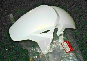 HONDA GROM 125, PEARL HIMALAYAS WHITE FRONT FENDER 17-19, 61100-K26-B00ZD