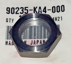 HONDA ATC 250SX, 250ES 250 BIG RED, TRX250 CLUTCH HUB NUT 90235-KA4-000, 1985