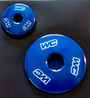 TRX 250X, 300EX, 400EX, 400X, 450R, 450ER MAGNETO STATOR COVER TIMING PLUGS BLUE