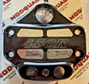 HONDA TRX450R TRX450ER BILLET ALUMINUM 7/8" HANDLEBAR CLAMP & KEY SWITCH HOLDER