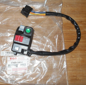 SUZUKI KING QUAD 500, 750 ON/OFF/LIGHT/STRART BUTTON SWITCH 37400-34K00