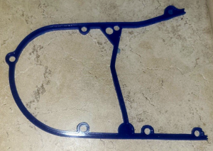 YAMAHA YFZ BANSHEE 350 ENGINE MAGNETO STATOR LEFT CASE COVER BLUE GASKET 87-12
