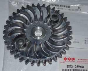 SUZUKI LTZ90, LTZ 90 FRONT CLUTCH FIXED DRIVE FACE "FAN" SHEAVE 21113-08H00