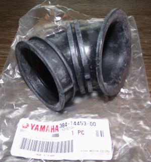 YAMAHA GRIZZLY 700 THROTTLE BODY to AIR BOX INTAKE BOOT FLANGE 3B4-14453-00