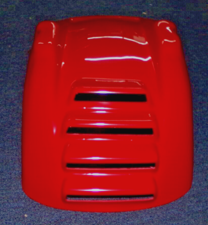 YAMAHA YTM225DX, YTM225DR YTM 225DX 225DRX RED FRONT FENDER, SPLASH GUARD