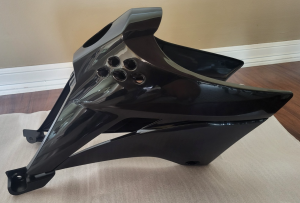 KAWASAKI KLX110 KLX 110, GAS, FUEL TANK COVER, BLACK SHROUD 2011-2026,
