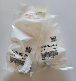 HONDA TRX 450R / 450ER, CRF450X ENGINE OEM EXHAUST VALVES, 14721-MEY-670 X2