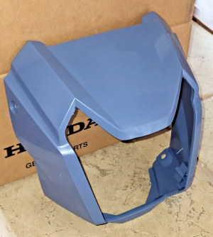 HONDA FOREMAN RUBICON TRX 500 SHALE BLUE HEADLIGHT COVER,HOUSING 53205-HR6-660ZH