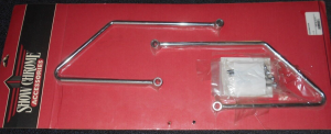 HONDA VT600 SHADOW SHOW CHROME SADDLEBAG STAYS KIT LEFT & RIGHT 53-715,   ZZZZZ