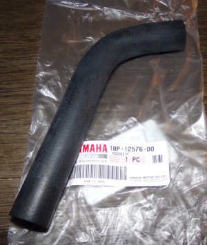 YAMAHA YFZ450R, YFZ450X YFZ 450R 450X RADIATOR UPPER COOLANT HOSE 18P-12576-00