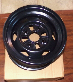 HONDA TRX 500, 520 RUBICON, FOREMAN BLACK REAR STEEL 12" WHEEL, RIM 2015-2021