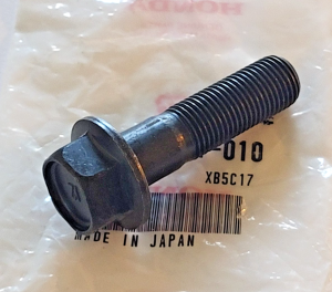 HONDA FLYWHEEL RETAINING BOLT, TRX 300 2X4,4X4 FOURTRAX, 300EX,300X, 350 FOREMAN