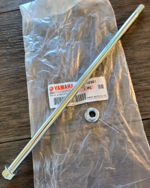 YAMAHA UPPER TOP A-ARM MOUNTING BOLT & NUT YFZ450R, YFZ450X 09-24, 90105-10301