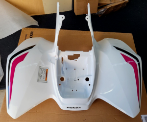 HONDA TRX250EX TRX 250EX 250X TRX250X OEM WHITE REAR FENDERS 2006-2026