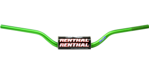 KX125, KX250, KX250F, KX450F, KX500, RENTHAL GREEN FATBAR 1-1/8" HANDLEBAR, BARS