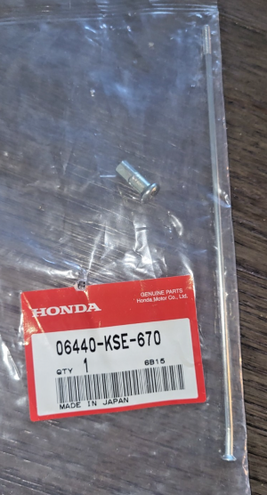 HONDA CRF150R, CRF 150R FRONT WHEEL 17" SPOKE & NIPPLE KIT 06440-KSE-670