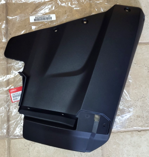 HONDA RUBICON TRX 700 FRONT FENDER RIGHT SIDE MUD EXTENSION, GUARD, FLAP