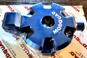HONDA ATC TRX 250R ENGINE BLUE COOL HEAD SHELL WITH HEAD STAY MOUNT & DOME