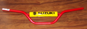 SUZUKI 250 QUAD RACER LT250R, 500 QUADZILLA LT500R RED HANDLEBARS, SUZUKI PAD