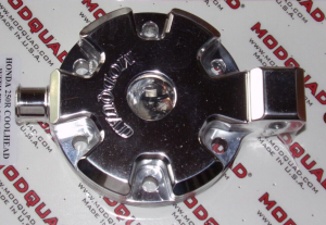 HONDA ATC TRX 250R ENGINE POLISHED COOL HEAD SHELL WITH HEAD STAY MOUNT TRX250R