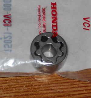 HONDA OIL PUMP ROTOR ASSY, TRX 200, 200SX, 200D, 250, RECON, 250EX, 450R, 450ER