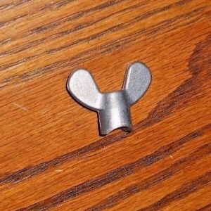 TTR110, TTR125,SR400, YZ80, YZ125,YZ250, YZ490, TRIALS 350, BRAKE CABLE WING NUT  90175-06013-00