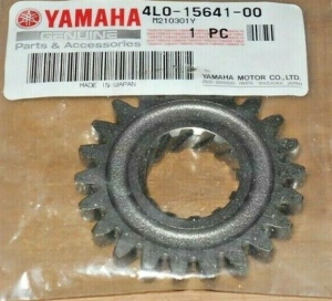 YAMAHA RZ350, BANSHEE 350 ENGINE OEM KICK START GEAR 22 TOOTH, 4L0-15641-00-00
