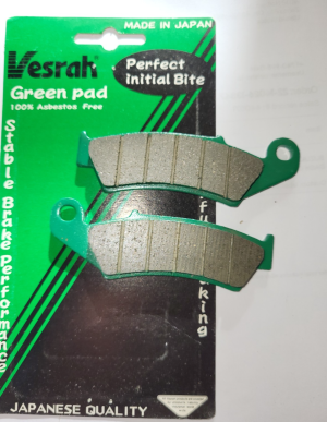 VESRAH FRONT BRAKE PADS, CR125, CR250, CR500, TRX250R, ATC350X, KX125, KX250