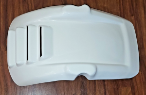 YAMAHA YTM225DX, YTM225DR YTM 225DX 225DR WHITE FRONT FENDER, SPLASH GUARD