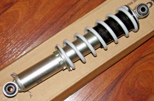 HONDA TRX 250EX, 250X FRONT SHOCK ABSORBER, SILVER SPRING 51400-HS1