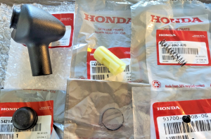 HONDA TRX500 FOREMAN, 500 RUBICON BLACK GEAR SELECTOR SHIFT HANDLE KNOB ASSEMBLY