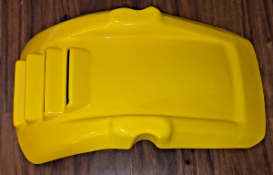 YAMAHA YTM225DX, YTM225DR YTM 225DX 225DR YELLOW FRONT FENDER, SPLASH GUARD