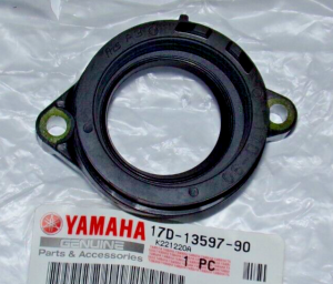 YAMAHA YZ250F 250F CYLINDER HEAD, CARBURETOR INTAKE BOOT, FLANGE JOINT 2012-2013