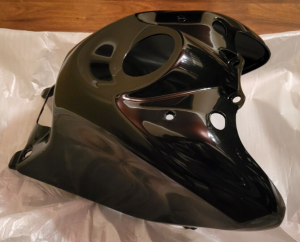 HONDA TRX90 TRX90EX TRX 90 TRX90X BLACK GAS TANK COVER, 2008-2026, 83500-HP2-