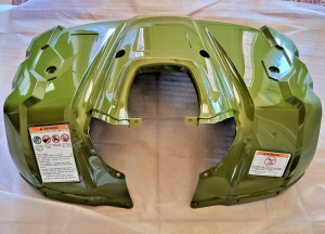 HONDA TRX 250 RECON SCOUT GREEN FRONT FENDERS, SPLASH GUARD 61150-HS0-A00ZA
